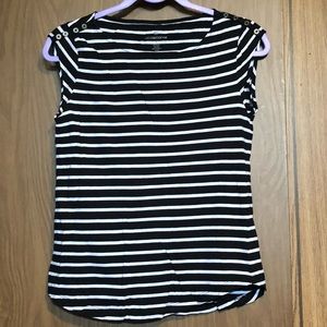 Liz Claiborne stripped shirt